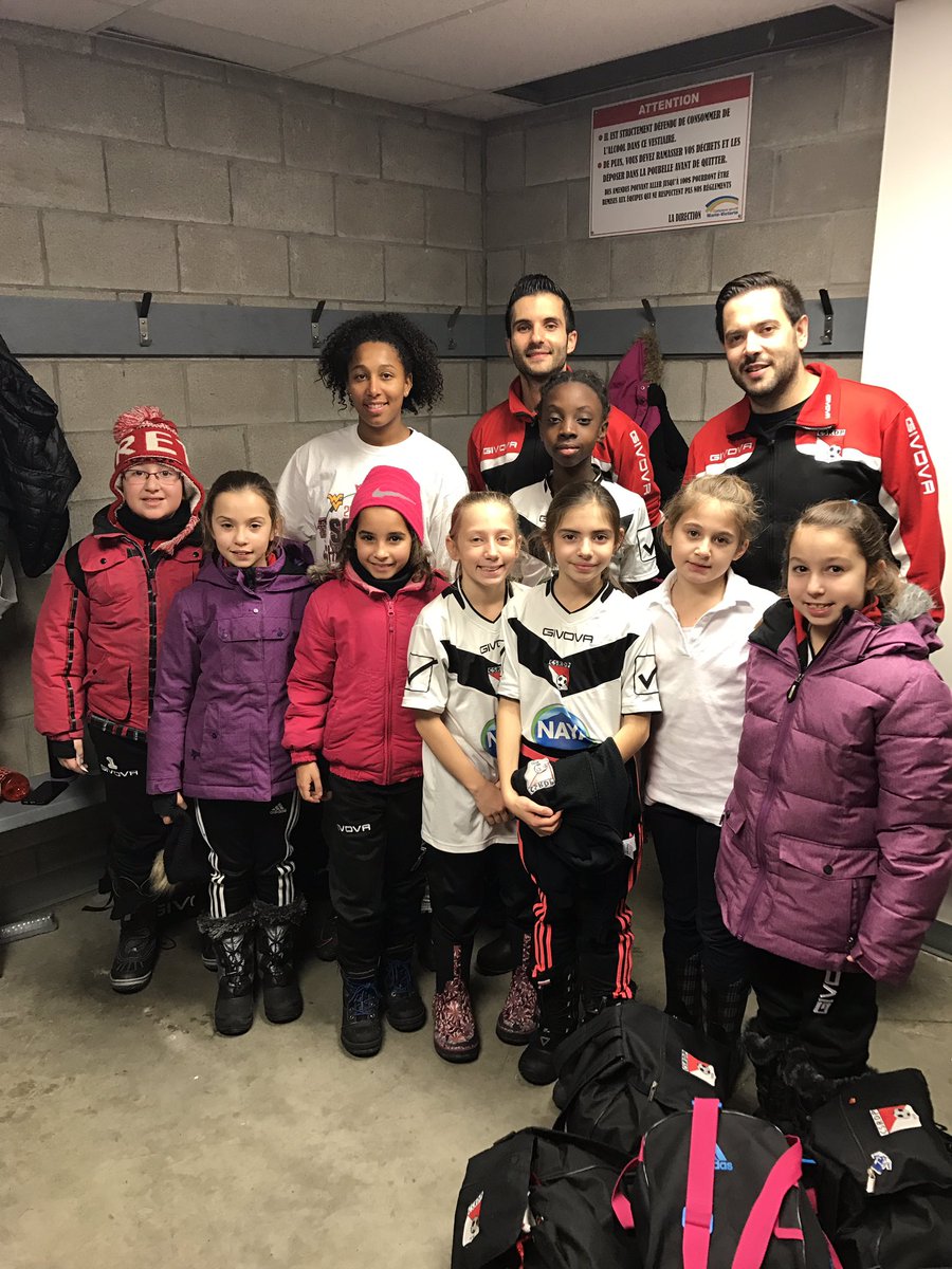 Great experience for the CSRDP Red Strykers U10 girls. Having an awesome player like Amandine Pierre Louis give practice was unforgettable