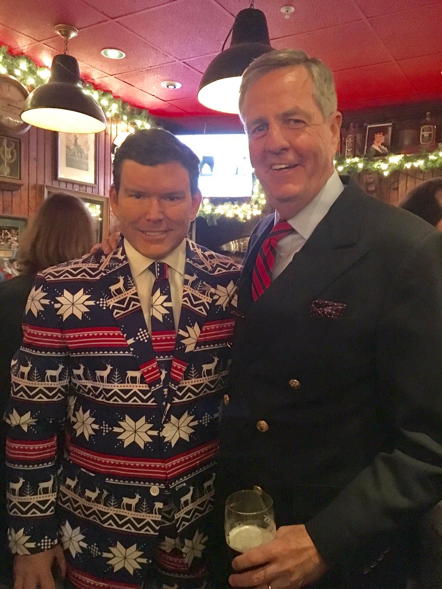 Thanks for coming Brit! Merry Christmas. I thought everyone was wearing  those suits!