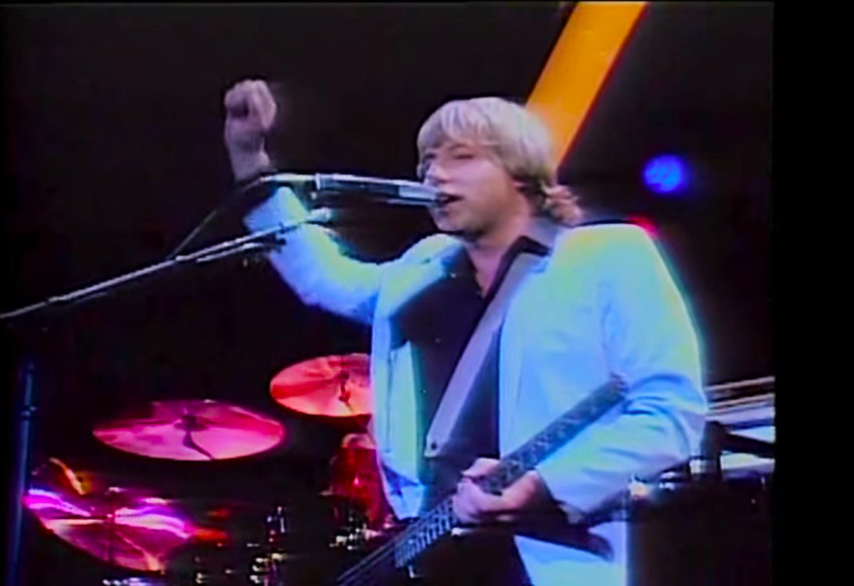 ProgNationUK's tweet photo. In #MissGreg News: #Lake"GoodEveningAmerica. #ThisIs #Asia #Coming2YouLive #ViaSattelite From The #WestWood1Feed " #Budokan #Tokyo #Dec1983 https://t.co/j6wR7cHtqc
