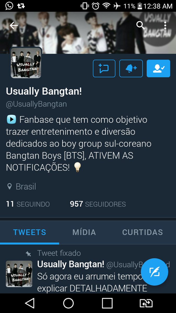 VocePodeDarUmRt's tweet photo. #SorteioBAB Eu estou participando e Presciso. Ajudar na divulgação da nova fanbase @usuallybangtan. https://t.co/QVULY12OzV