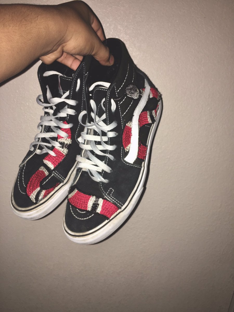 gucci vans snake