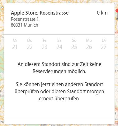 Trying since weeks to get support at  any Apple Store in Munich <a href="/AppleSupport/">Apple Support</a>. Any recommendations?