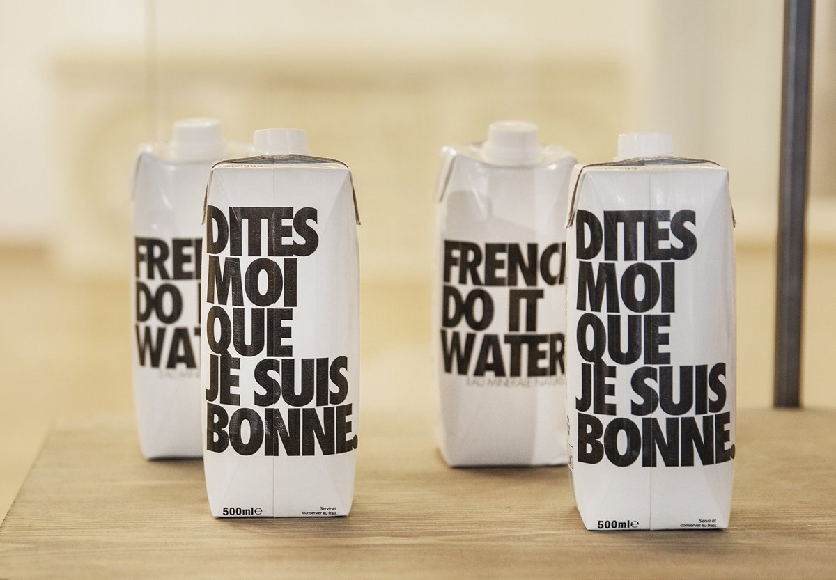 GPconceptstore's tweet image. Boire n'a jamais été aussi bon avec #FrenchDoItWater ! #Conceptstore #GrandPlayground #Healthylife #HealthyBody
