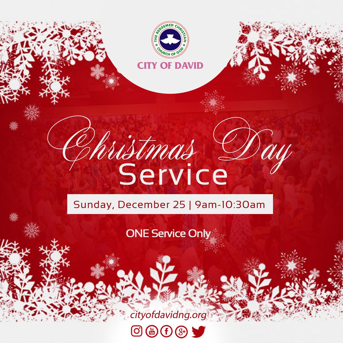 RCCGCityofDavid's tweet image. #ChristmasDay @ COD: Sun, Dec 25 | 9-10:30am | COD Sanctuary, VI, Lagos | Stream: cityofdavidng.org/Live | Join us