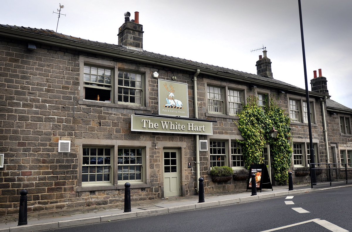 wharfeobserver's tweet photo. Firefighters have been tackling a major fire at the White Hart pub in Pool-in-Wharfedale overnight https://t.co/sbdz0FoO8v https://t.co/CHNTqqKPKx