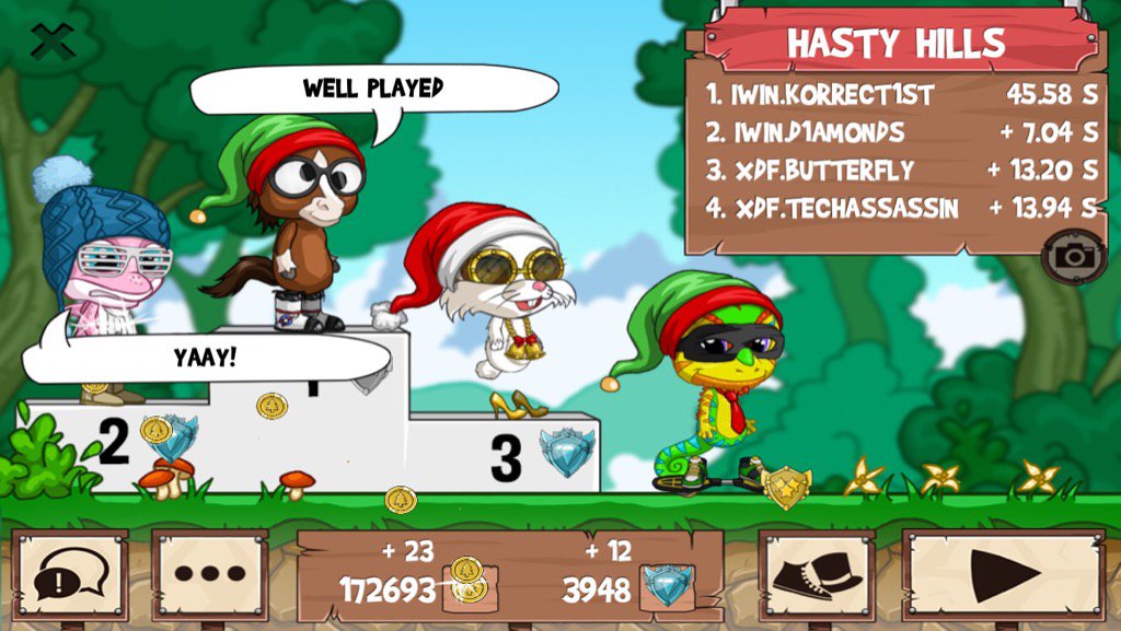 D1AMONDSFR2's tweet photo. Having a blast @ #funrun2 #Korrect1st #Butterfly #techassassin https://t.co/3FvsmnC83h
