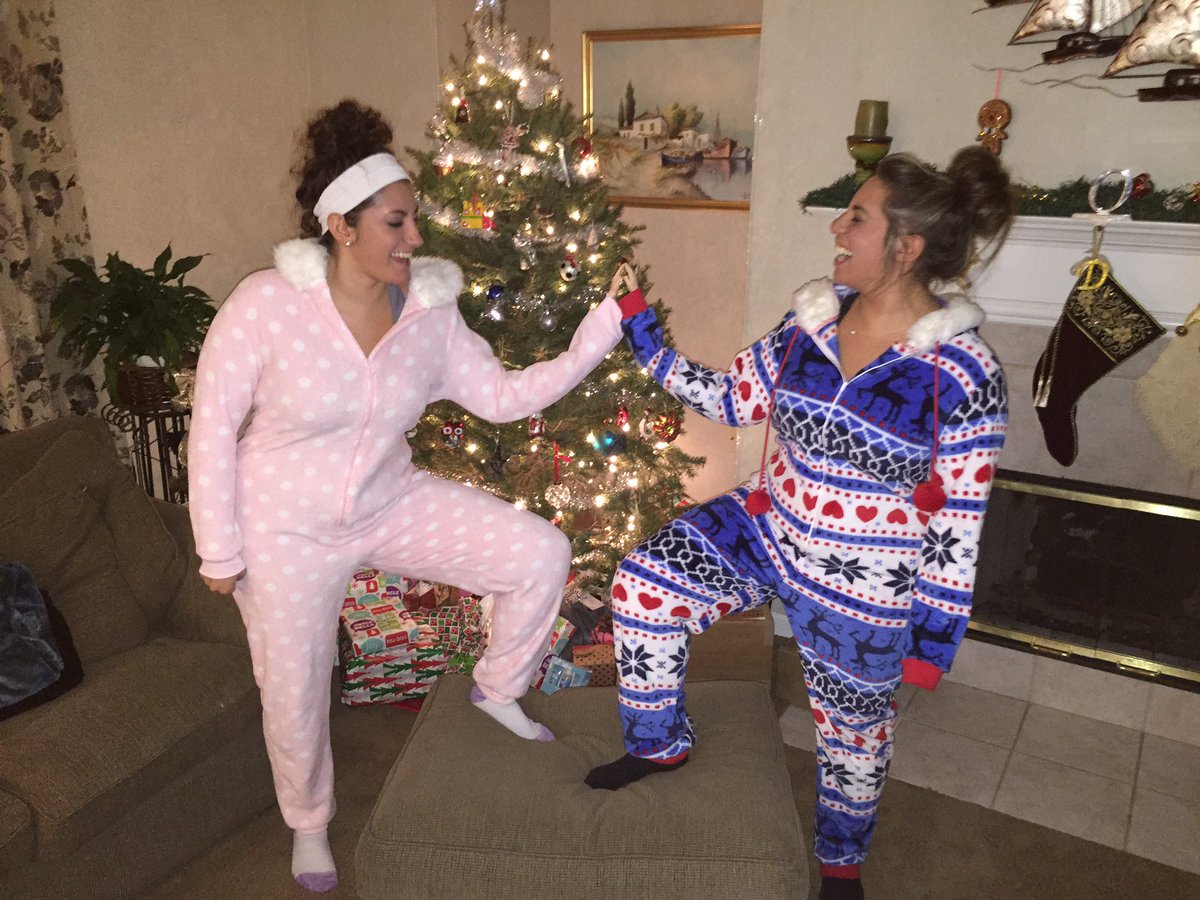 demitsengas's tweet photo. Happy Holidays from your favorite greek sisters 🎄ft. the little hands https://t.co/EOD40jeUcH