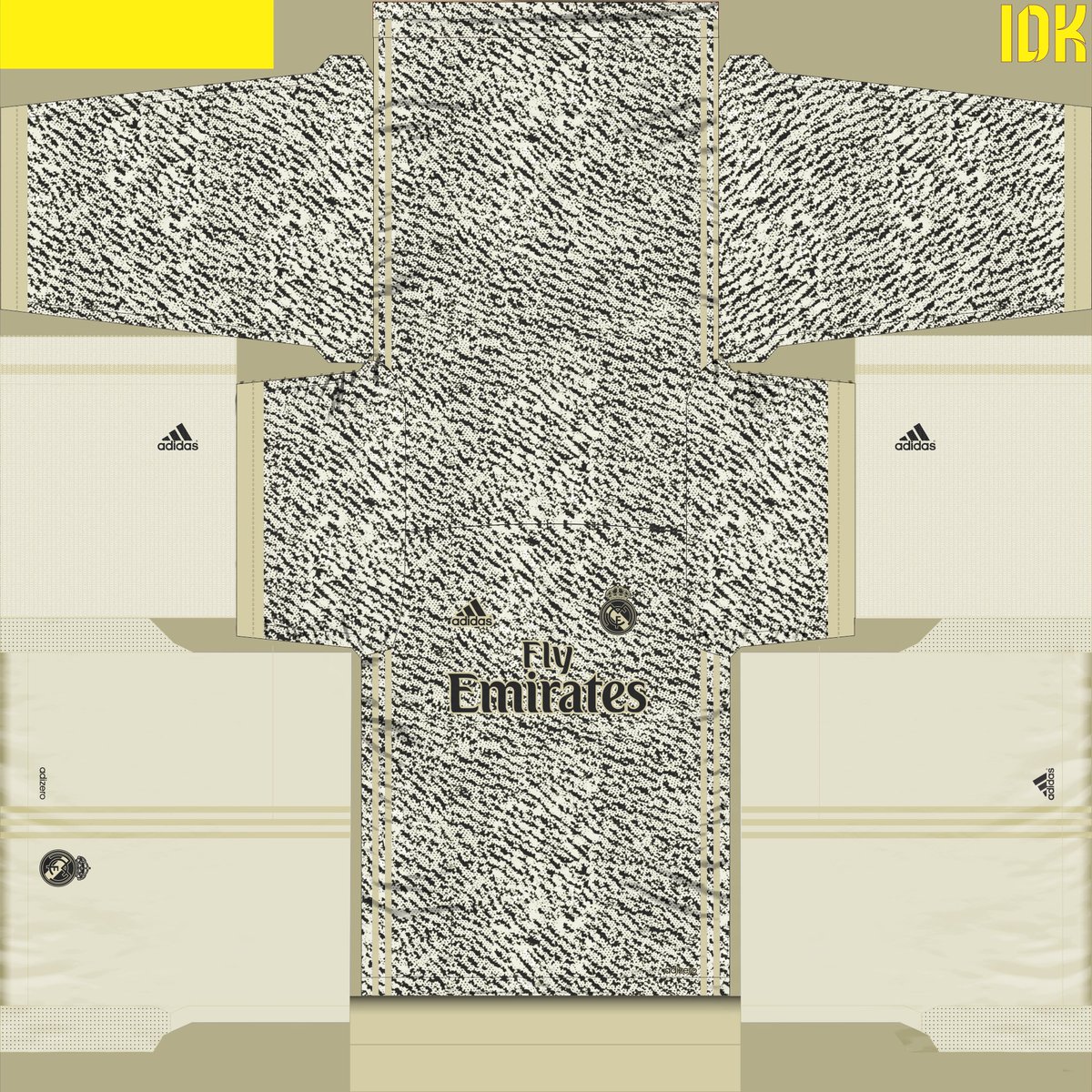 real madrid yeezy kit