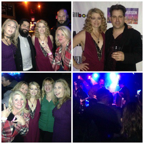 TheLeslieBecker's tweet photo. OMG! So much fun @WebsterHall!! Thanks @JVulpis and to all my friends who came out to support! @DrAHawk https://t.co/AuQNgjgqar