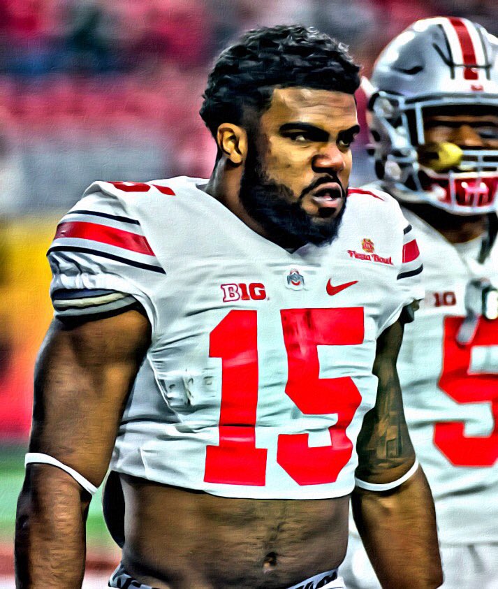 BondEdits's tweet photo. Congrats to Zeke on being Selected into his first of many Pro Bowls! #GoZeke #DevelopedHere #GoBucks https://t.co/R8sUHrCAF7