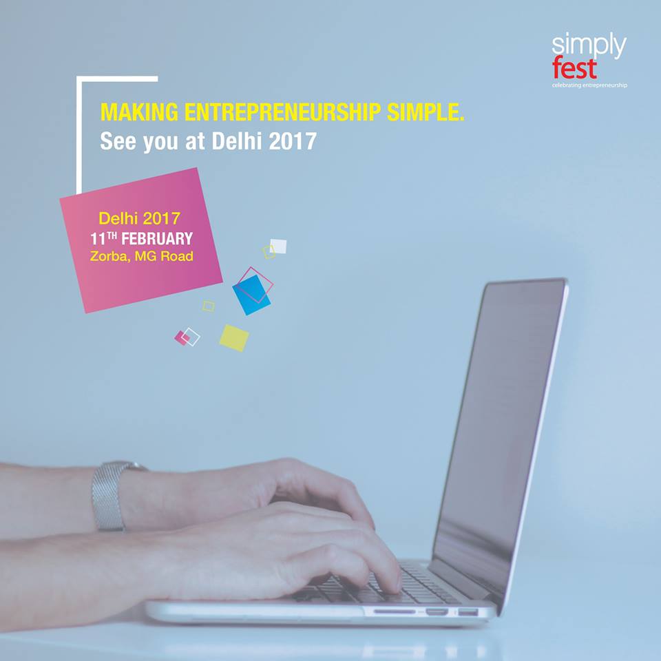 simply_fest's tweet photo. Stuck with a huge entrepreneurial question mark hovering over your head? All your questions answered at #SimplyFest Delhi 2017. #Startup https://t.co/A7YDZ1lfdi