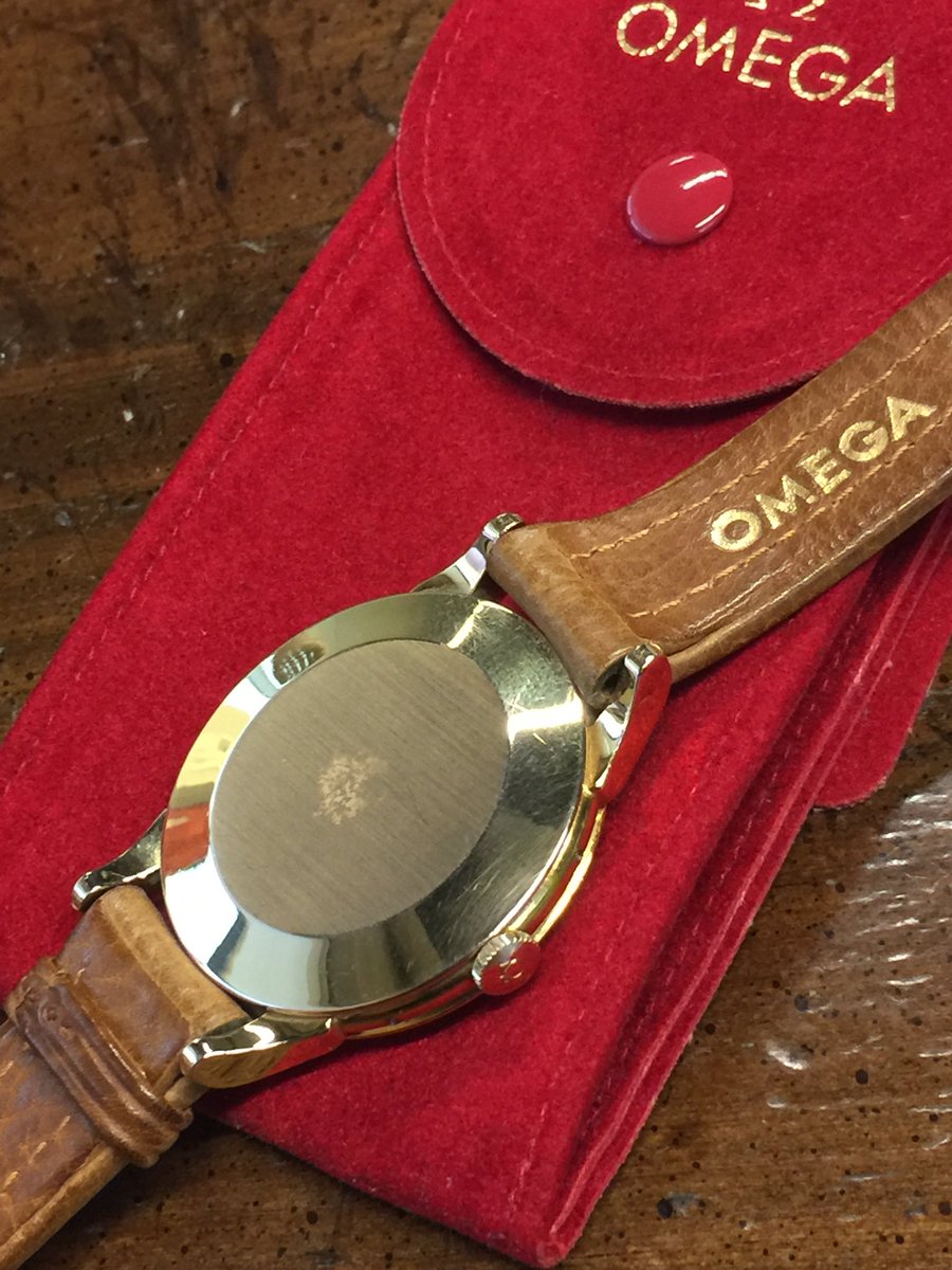 jacksandi's tweet image. 1948 omega moon phase in Nos condition  @jacksandi