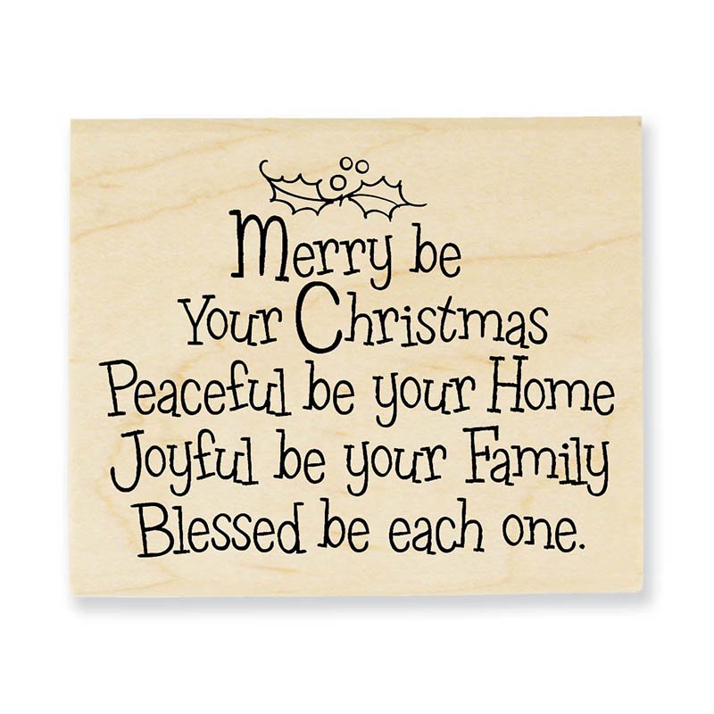 Stampendous's tweet photo. Here's a sweet greeting to send for a blessed #Christmas season. #Stampendous #sentimentstamp https://t.co/9rEektEcIW https://t.co/o1IYqkXUte