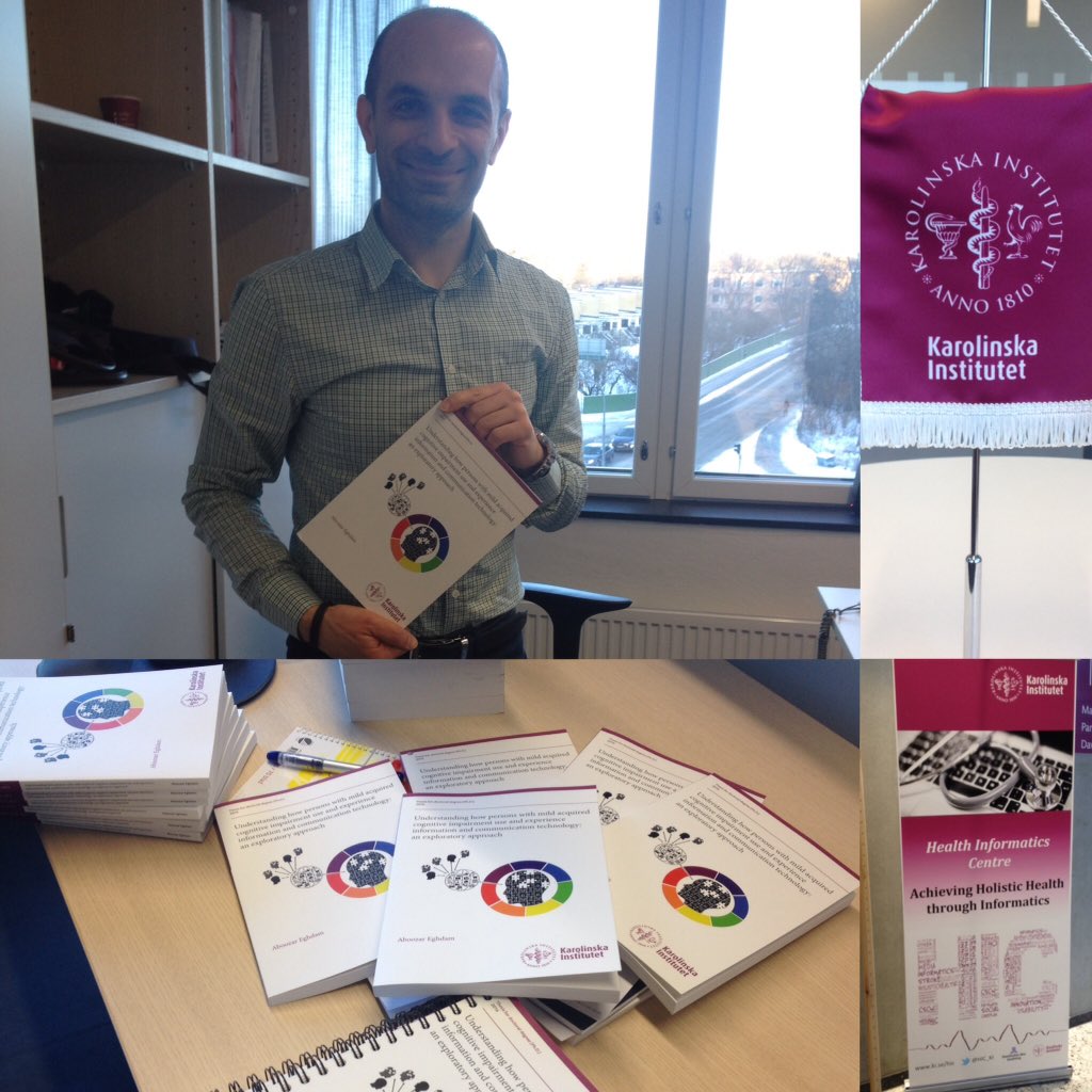 Do persons with mild acquired cognitive impairment use social media more than healthcare thinks? PhD defense with @AboozarEghdam <a href="/luisluque/">luisluque</a>