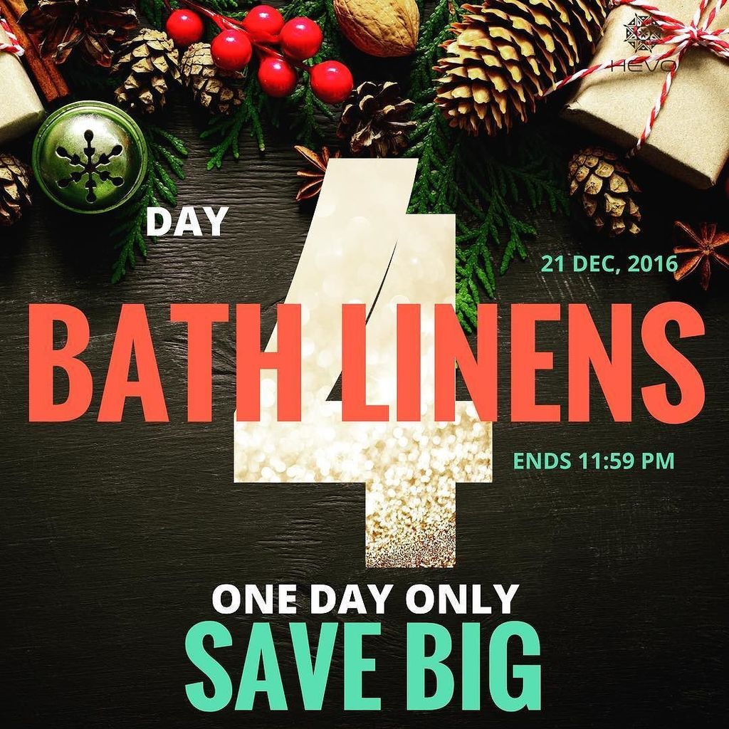 homeevolutionme's tweet photo. The discount saga continues! Enjoy massive savings on all bath linen for 1 day only!
https://t.co/ObFkduDj4I
#bath… https://t.co/1H2TRrY2C5