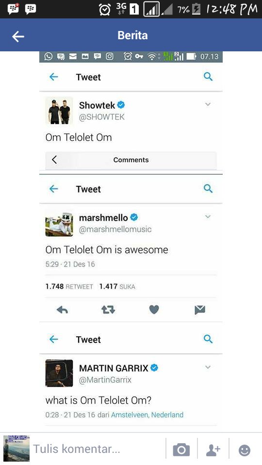 SamuelAlvian14's tweet photo. Segini hebohnya dengan om telolet..
Rekor dunia..
Om telolet sumatra https://t.co/ALfzhob6go