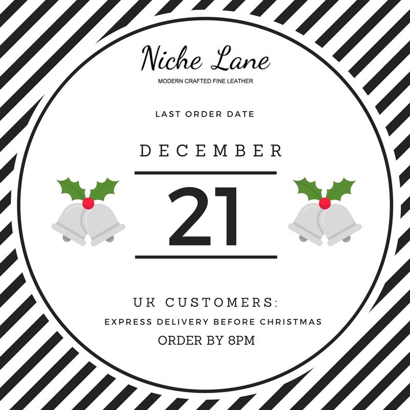 NicheLane's tweet photo. Last chance to order a bag before Christmas! Gift-wrapping is included because we're lovely like that. https://t.co/P3M9CoHHSb https://t.co/SuM4fwDylS
