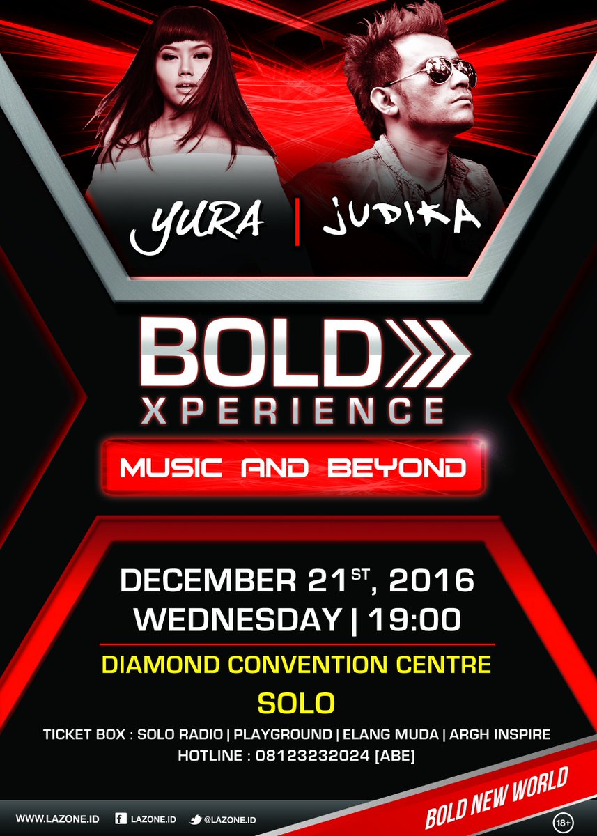 SOLO nanti malam .......bersama <a href="/Judikajude/">Judikajude</a> <a href="/yurayunita/">Yura Yunita</a> BOLD EXPERIENCE <a href="/JUDIKA_FC/">Judikaholic Ind</a> <a href="/AslikotaSolo/">info solo</a> <a href="/SoloThok/">Solo Thok</a>