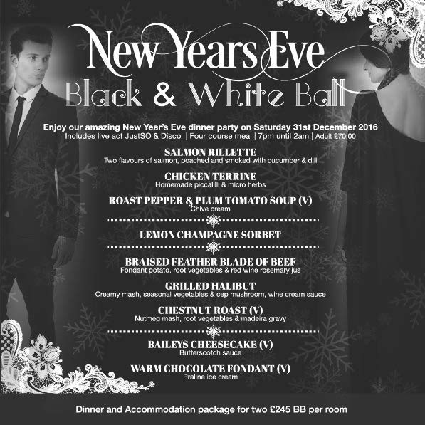 holidayjesmond's tweet photo. Have you made plans for New Year's Eve yet? Get glammed up and join our Black &amp; White Ball! #party #NewYearsEve #Newyear2017 #Newcastle https://t.co/Qrxrih6cvP
