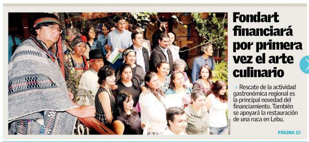 Culturas_Biobio's tweet photo. Fondart Financiará por primera vez el arte culinario: Rescate de la actividad gastronómica regional 
https://t.co/4WFNS566Vs
@FondosCultura https://t.co/K9YHO98QVE