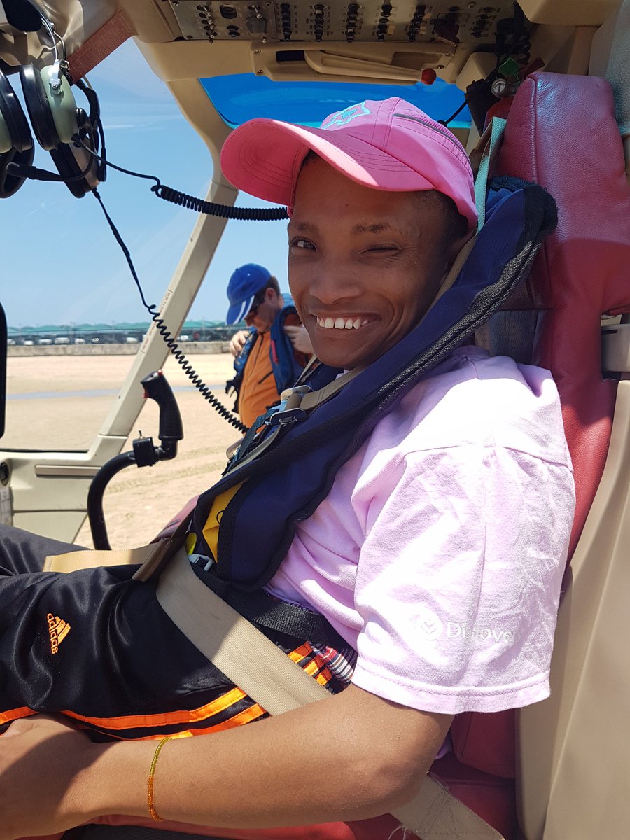 SabrinaLoveFoun's tweet image. Experience of a lifetime! Percy was one of our kids to enjoy a helicopter ride today! Huge thanks to @Discovery_SA and @ER24EMS @gomulti