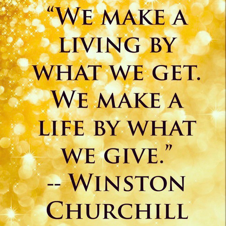 FARAcharityshop's tweet image. #onthatnote our #wednesdaywisdom. It's all about #giving