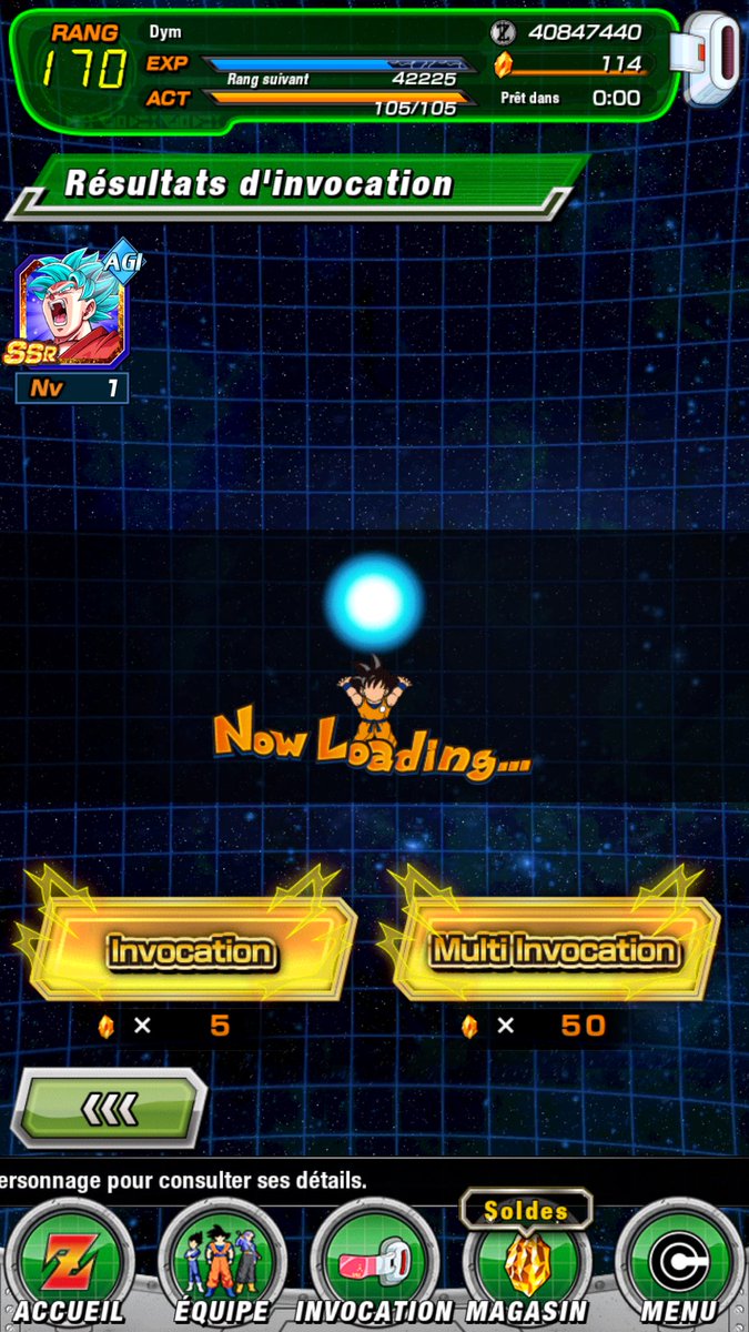 DYMdraw's tweet image. Entrin de Farm pour mon Jubaï devand le stream de @Majinlight sur le grand écran #JUBAI #2SINGLE #DOKKANBATTLE