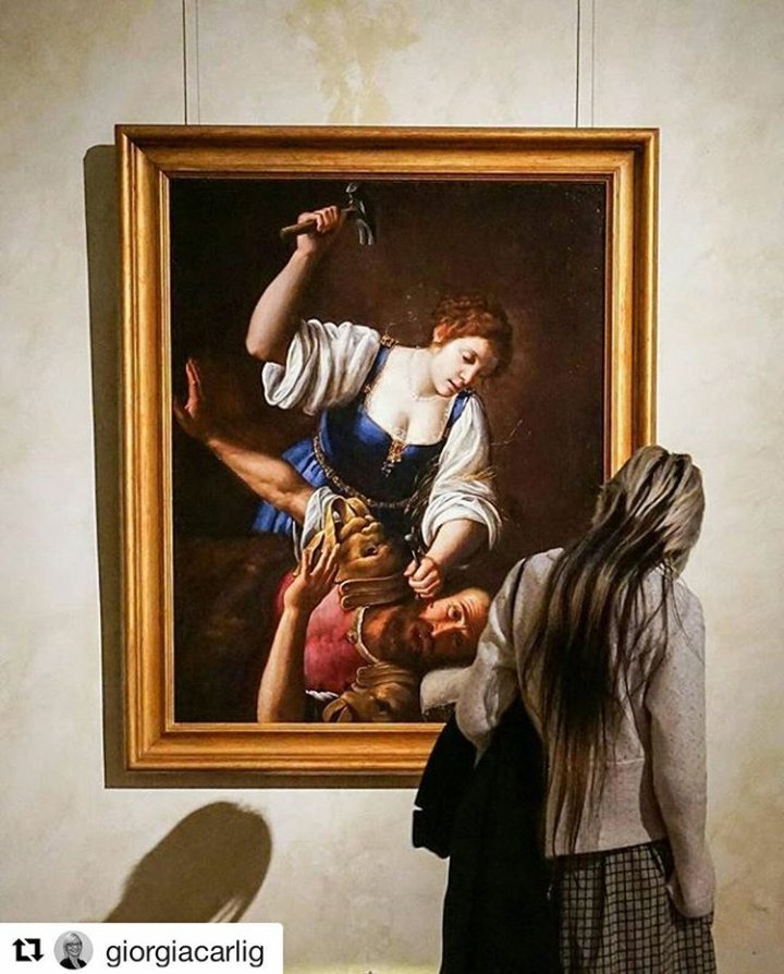 Estasiati dalla mostra su #ArtemisiaGentileschi a #PalazzoBraschi a #Roma 😍
#artemisiaroma #microma