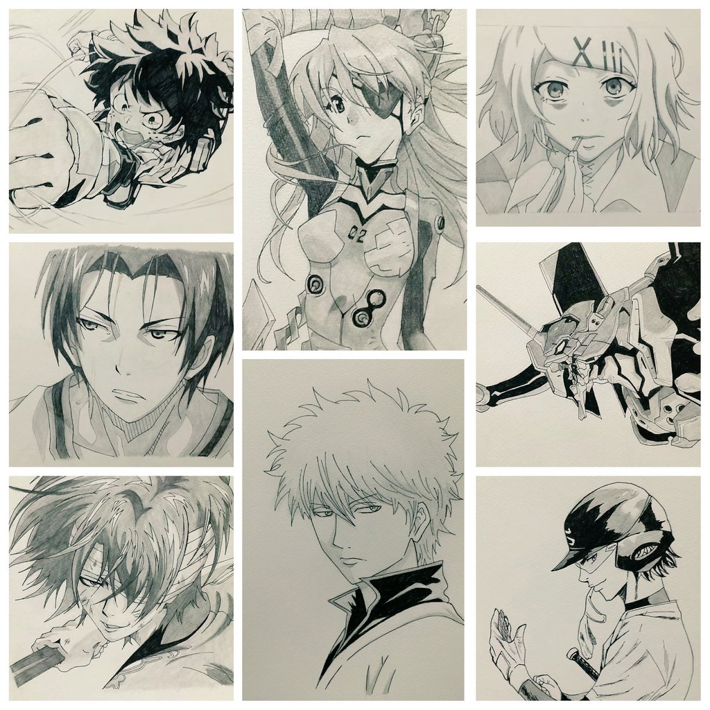 GYOKURO_2's tweet photo. 下手くそですがハイキューの模写や他にもたくさん模写してます(*´-`)
お世辞でも上手いと思ったらRTお願いします！！

#リツイートした人全員フォローする 
#模写 https://t.co/49IavvtJa6