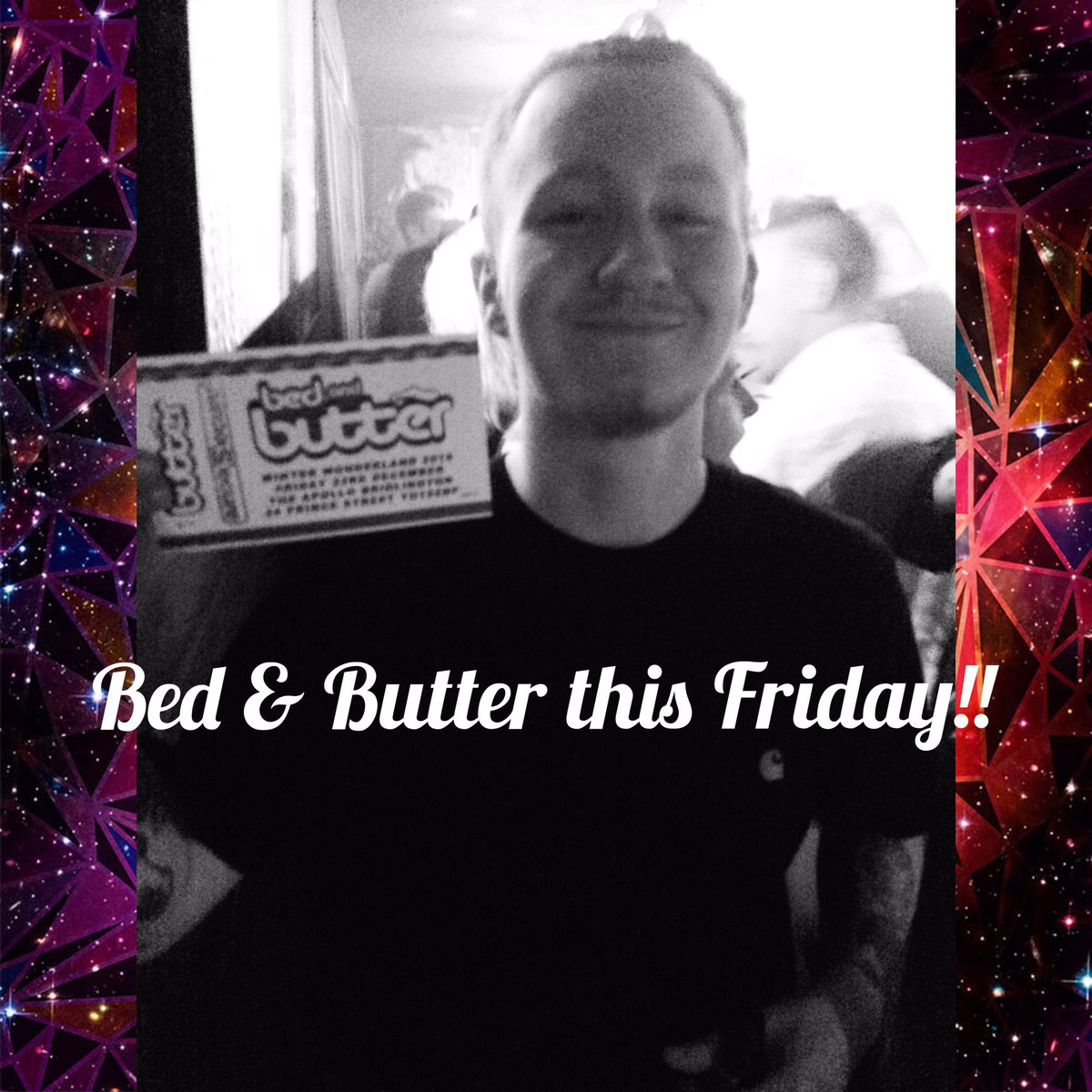 BedanButter's tweet photo. You can always PAY ON THE DOOR if your not as lucky as this chap ❤️Tickets on sale till 8pm on Friday from Apollo and Skiddle (link above) https://t.co/bwa8J5FF0f