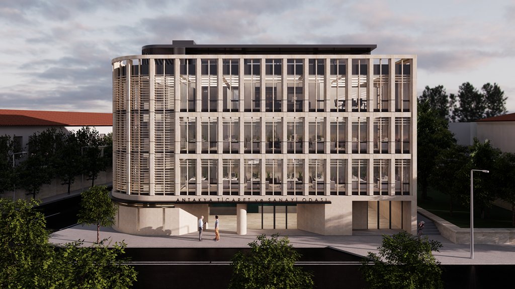 Antakya Chamber of Commerce, designed by #CiniciArchitects