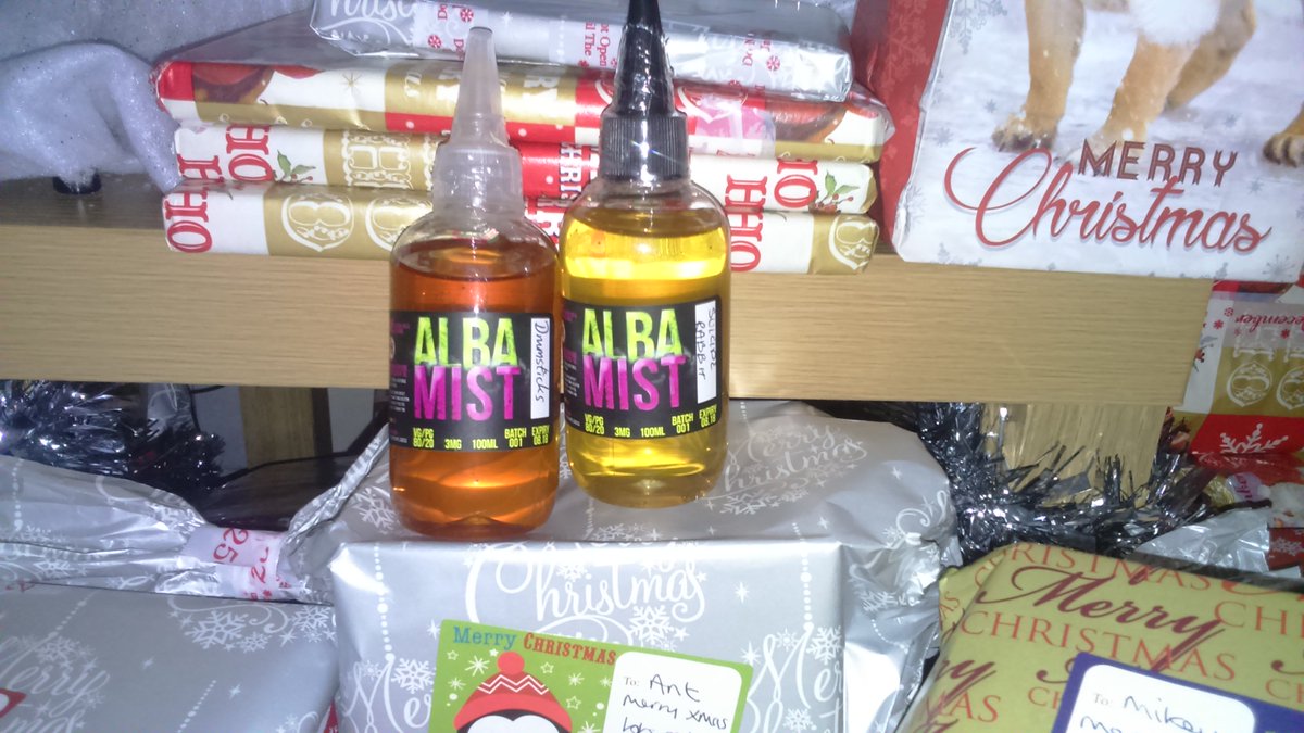 Cant wait to try this but my other half <a href="/xxtjxxlonsdale/">TIGER8827</a> says i have to wait for Christmas. @CaledonianVapes thankyou for fast delivery.