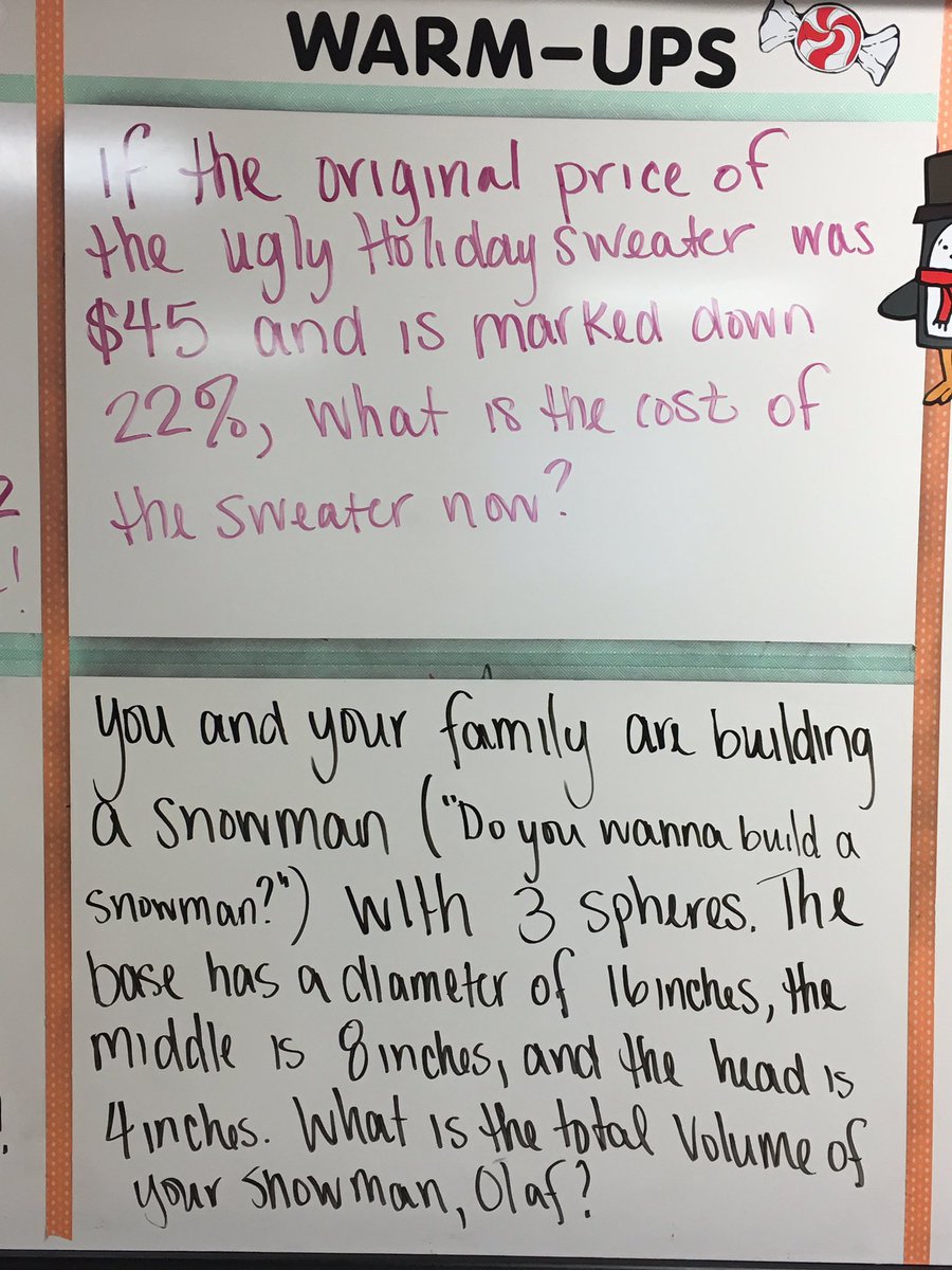 mathinenglish's tweet photo. Today's Warm Ups... @SSCMSStallions #mathinenglish #sscms https://t.co/dkYdO0oXzz