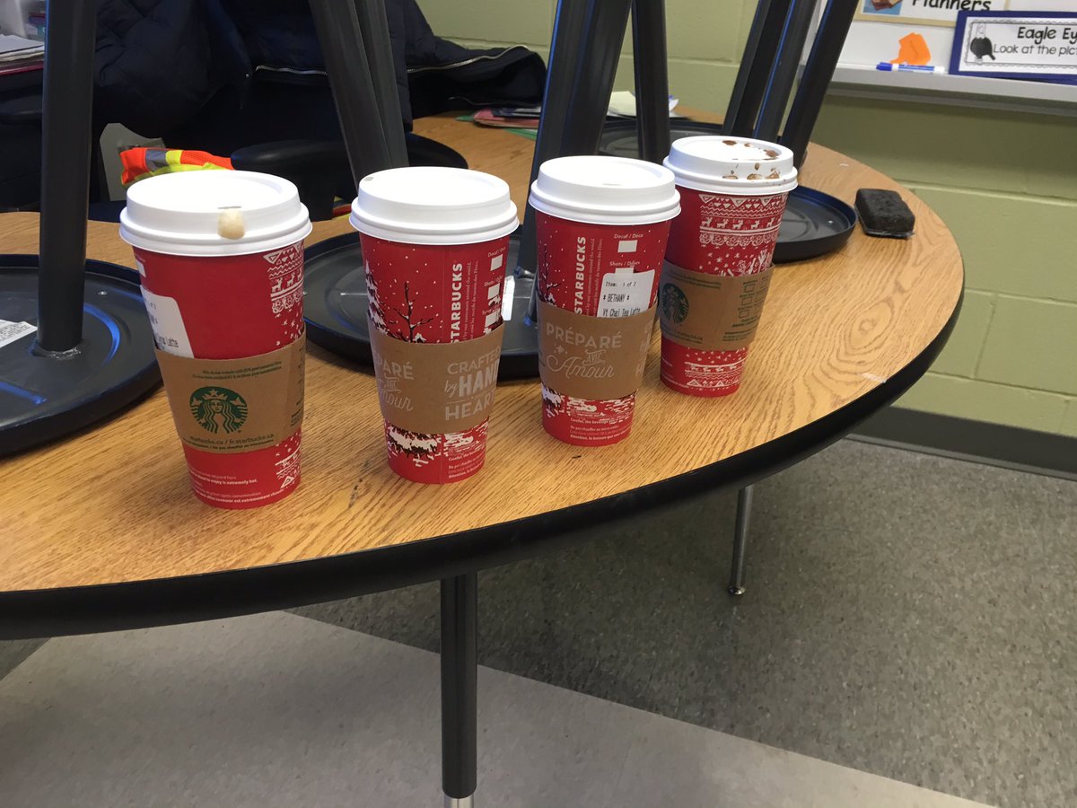 p4_missphillips's tweet photo. Must be the holiday season/middle of the week! Thanks @CMielen for the @Starbucks today! It is GREATLY appreciated #coffee4me #coffee4u https://t.co/h6cWwbeEIO