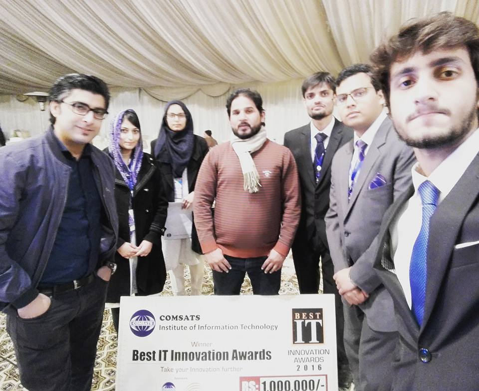 AsifMalik30's tweet photo. #NUST students win best #IT #Innovation Award of Rs 1 Million for Clean Drinking Water Project #FIT2016 #PakistanIsPossible #IT #Innovation https://t.co/mdBjrl40MM
