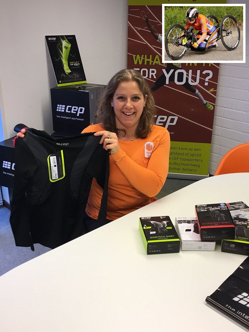 Gisteren Olympisch bezoek van @LauradeVaan @ CEP HQ !! De eerste training met CEP is inmiddels achter de rug. Go Laura ! #BeSuperior