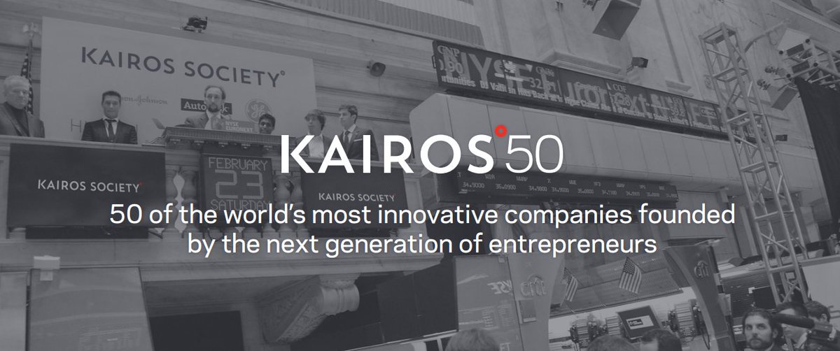 Apply now for the #K50 and reveal your #impact #venture to the world at the <a href="/NYSE/">NYSE 🏛</a> in april 2017! kairossociety.com/k50 #NLtech #startups