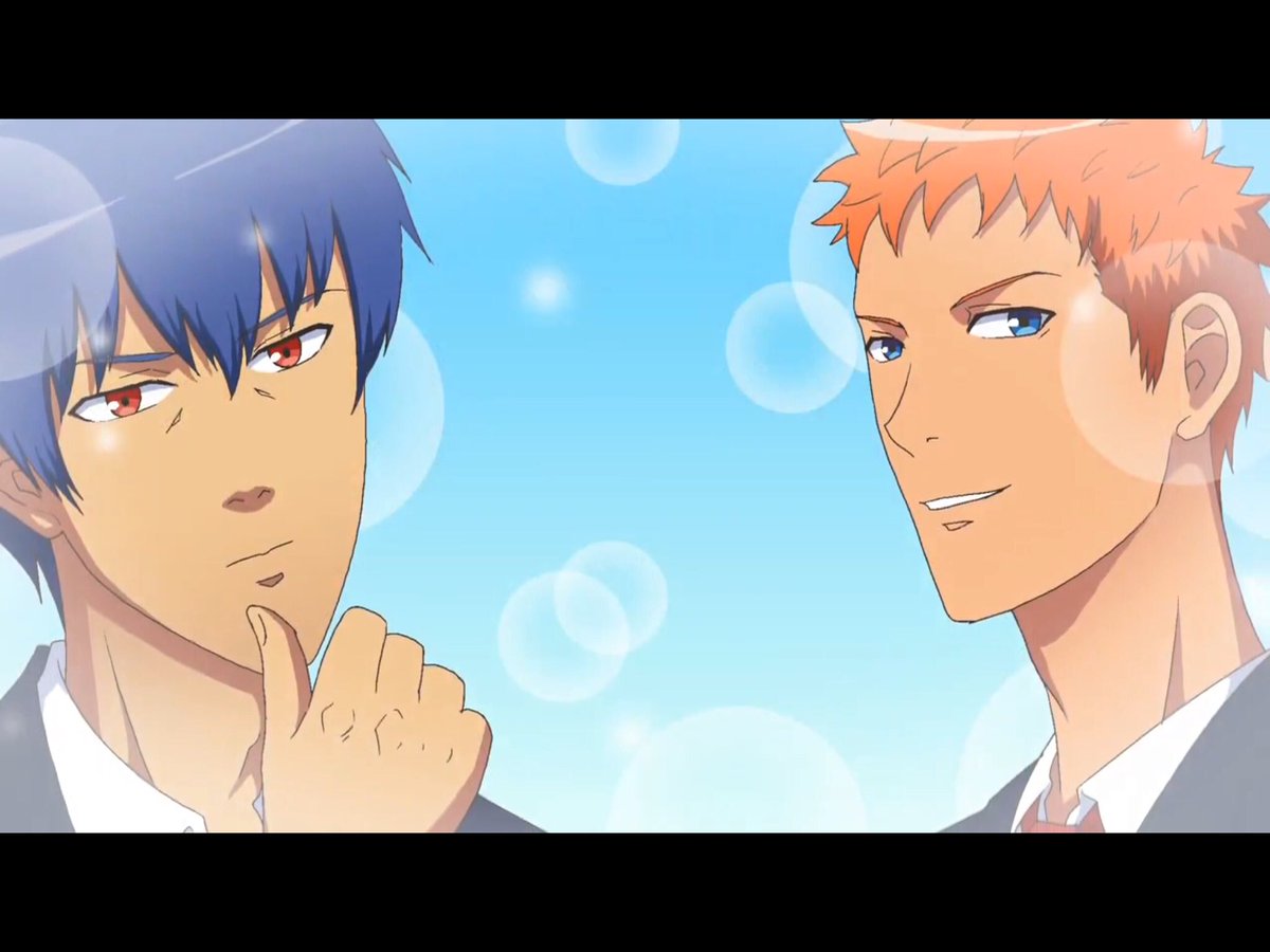 ryucchi8's tweet photo. I still prefer Dorito chin Senpai after all #GakuenHandsome https://t.co/unhctBYWEK