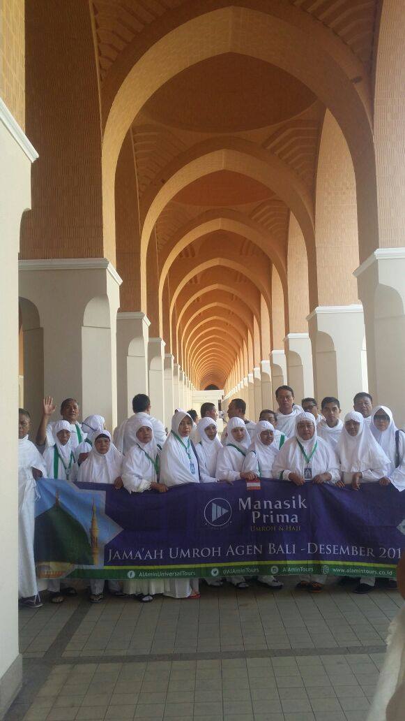 ManasikPrima's tweet photo. Alhamdulillah.. Jama'ah Umroh Agen Bali Manasik Prima Keberangkatan 16 Desember 2016 telah sampai di Tanah Suci https://t.co/0PYAGeTCHH