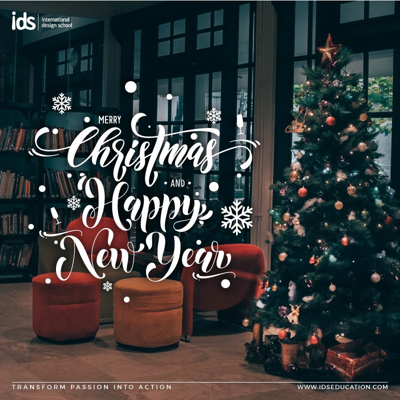 IDS | International Design School mengucapkan Selamat Natal dan Tahun Baru 2017!