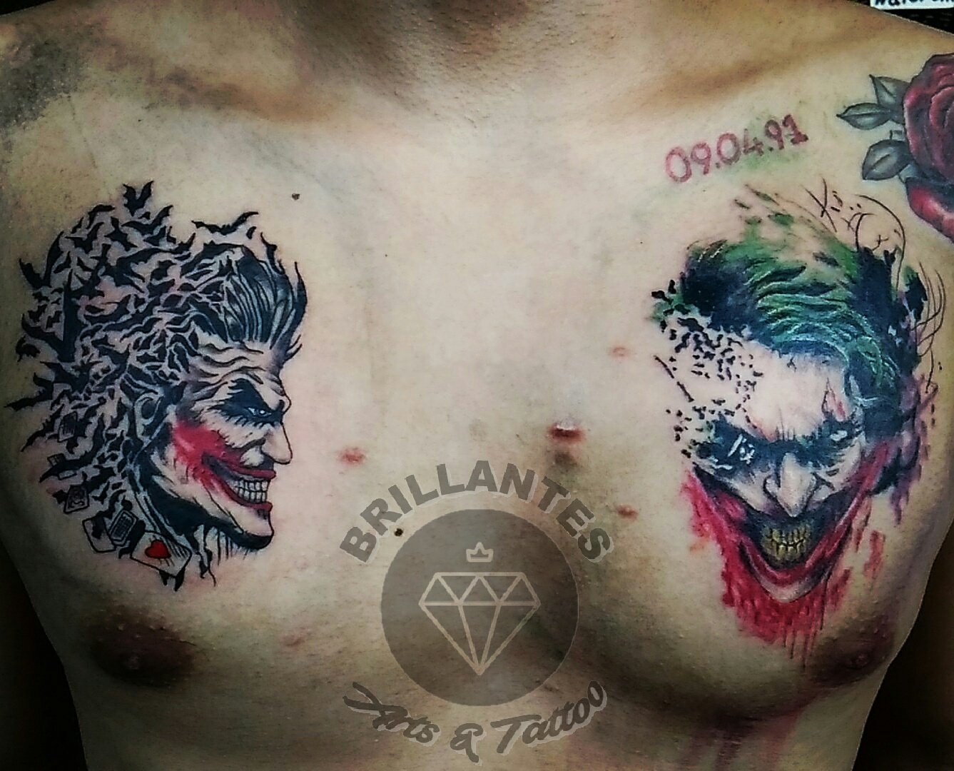 91 Awesome Joker Tattoos for Men [2024 Inspiration Guide] | Joker tattoo, Joker  tattoo design, Back tattoos