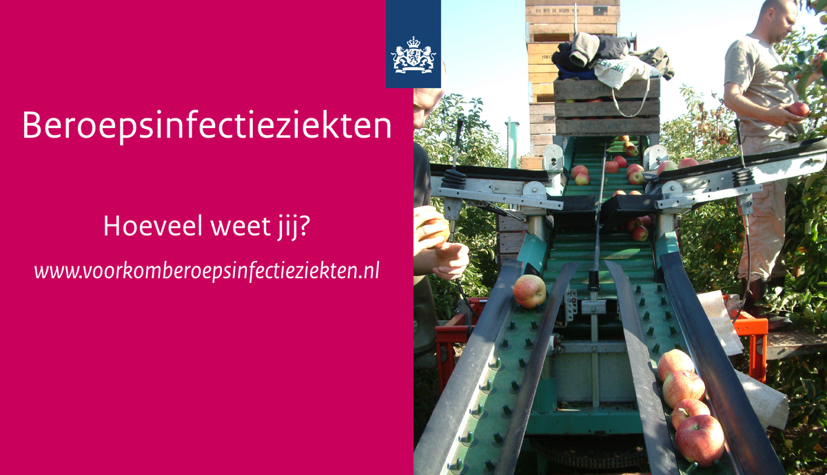 Werk je in de zorg, agrarische sector, luchtvaart? Dan is de kans op beroepsinfectieziekten groter. Check 't -> bit.ly/2gYzCam
