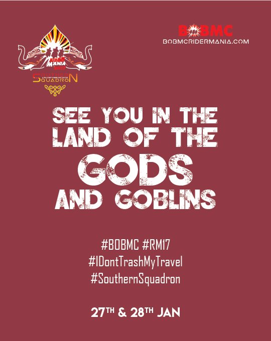 When we get to <a href="/BOBMCRiderMania/">BOBMC Rider Mania</a> the Gods and Goblins appear. Are you ready? #RollingThunder #SouthernSquadron