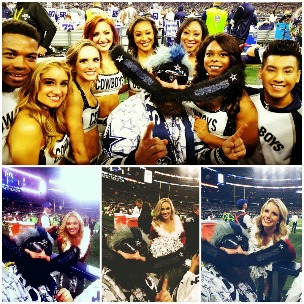 DalStacheman's tweet photo. @dallascowboys vs Bucks great game! Thank you for celebrating my birthday! #Stachemanstyle https://t.co/86eLdd0Mpy