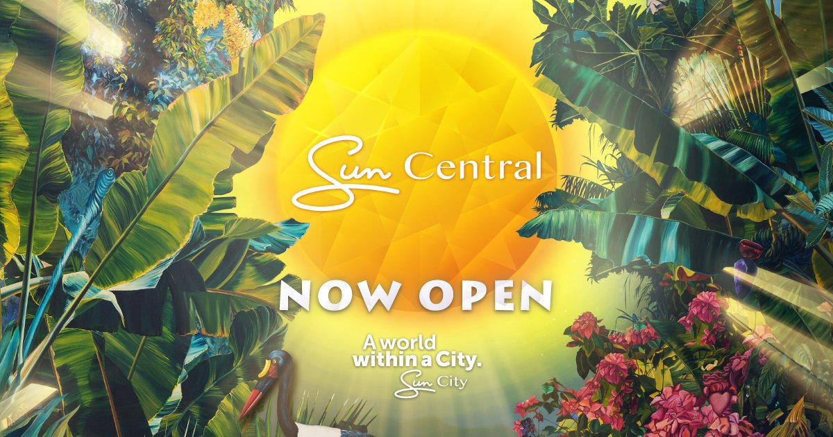 SunCityResortSA's tweet photo. You heard the amazing news, now read about the exciting updates. 

Your guide to #SunCentral is here: https://t.co/ZV1drbDc7n https://t.co/y4twqubULZ