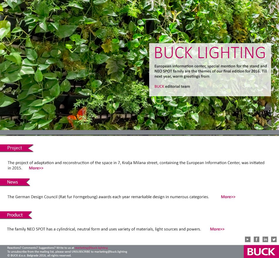 BUCK LIGHTING tweet media