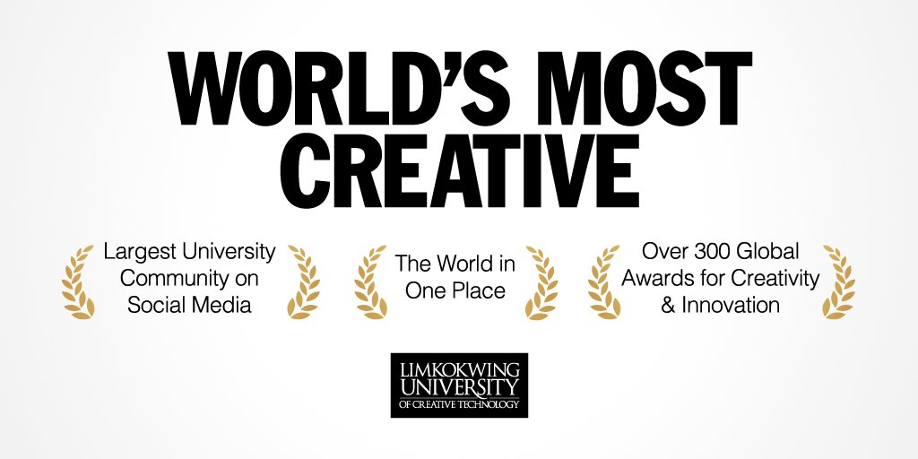 Limkokwing_MY's tweet image. We're Malaysia's #UniversityofFuture! Our global awards &amp;amp; accolades stand as proof to our vision in empowering youth via #education.