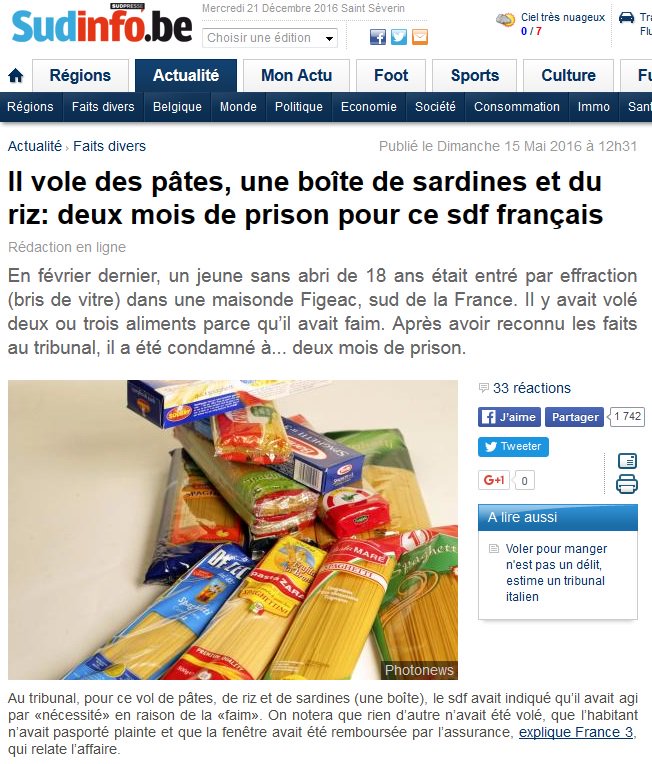 efoulon1's tweet image. S'il en avait eu pour 404 millions € pour sa boite de sardines et ses pates, il aurait pu plaider la négligence... #Lagarde