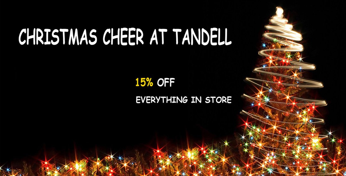 Christmas Cheer,15% off everything in Tandellbikes webstore.
Merry Christmas,best wishes for all.
#tandell #merrychristmas