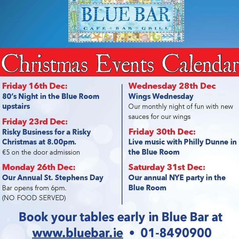 bluebarskerries's tweet photo. A little bit of Christmas magic at Blue Bar. Join us this Friday for Risky Christmas and much more over the hols.  https://t.co/Um7Bbknllq https://t.co/Ugagi1plTY